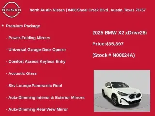BMW X2 2025 AWD xDrive28i 4dr Sports Activity Coupe