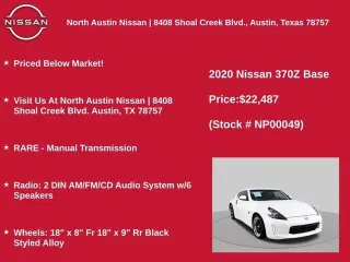 Nissan 370Z 2020 Base 2dr Coupe 6M