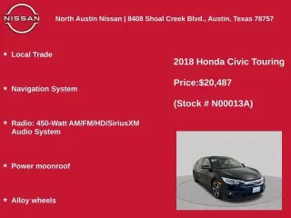 Honda Civic 2018 Touring 4dr Sedan