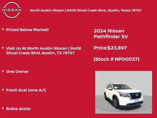 Nissan Pathfinder 2024 SV 4dr SUV