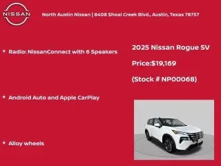 Nissan Rogue 2025 SV 4dr Crossover