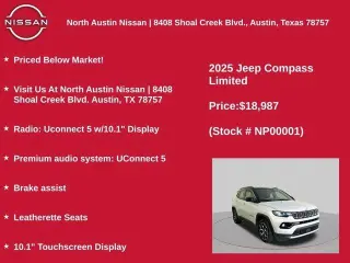 Jeep Compass 2025 4x4 Limited 4p SUV