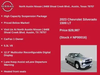 Chevrolet Silverado 1500 2023 4x2 LT 4dr Crew Cab 5.8 ft. SB
