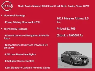 Nissan Altima 2017 2.5 4dr Sedán