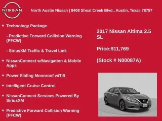 Nissan Altima 2017 2.5 4dr Sedán
