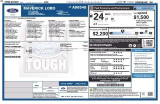 Ford Maverick 2025 AWD Lobo 4dr SuperCrew 4.5 ft. SB