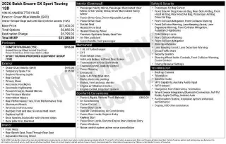 Buick Encore GX 2026 Sport Touring 4 puertas Crossover