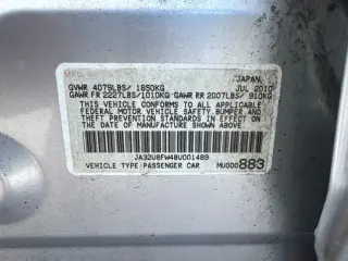 Mitsubishi Lancer 2011 GTS 4dr Sedán 5M