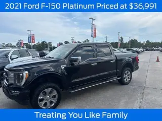 Ford F-150 2021 4x4 Platinum 4dr SuperCrew 5.5 ft. SB