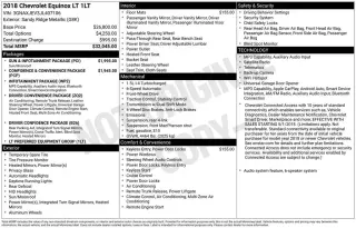 Chevrolet Equinox 2018 LT 4dr SUV w/1LT