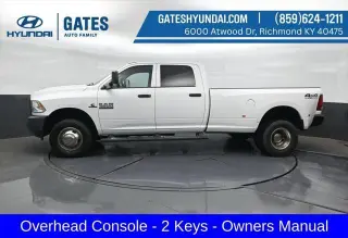 Ram 3500 2017 4x4 Tradesman 4p Cab Camioneta de 8 pies LB DRW