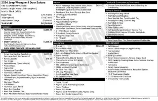 Jeep Wrangler 2024 4x4 Sahara 4p SUV