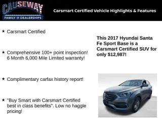 Hyundai SANTA FE Sport 2017 AWD 2.4L 4dr SUV