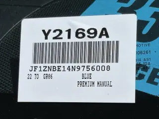 Toyota GR86 2022 Premium 2dr Coupe 6M