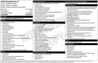Chevrolet Trax 2025 LT 4p Crossover