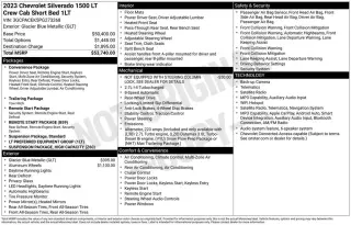 Chevrolet Silverado 1500 2023 4x2 LT 4dr Crew Cab 5.8 ft. SB