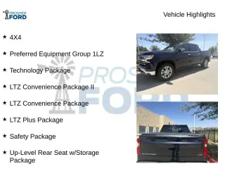 Chevrolet Silverado 1500 2022 4x4 LTZ 4dr Cabina de Tripulacion 5.8 ft. SB