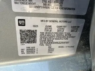 GMC Sierra 1500 2025 4x4 SLT 4p Crew Cab 5.8 ft. CB