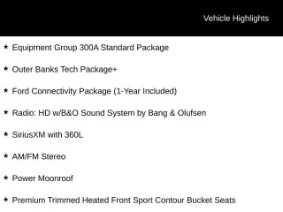 Ford Bronco Sport 2026 AWD Outer Banks 4dr SUV