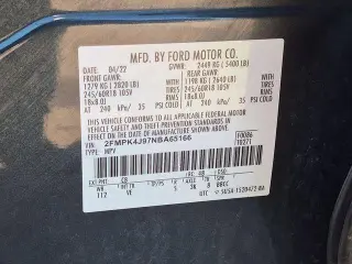 Ford Edge 2022 AWD SEL 4dr Crossover