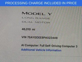 Tesla Model Y 2023 AWD Long Range 4dr Crossover