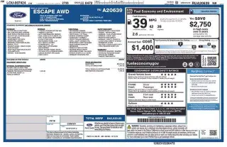 Ford Escape Híbrido 2024 AWD Platino 4dr SUV