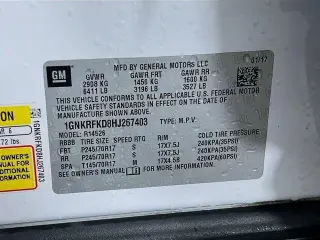 Chevrolet Traverse 2017 LS 4dr SUV