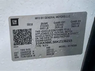 GMC Acadia 2019 SLT-1 4dr SUV