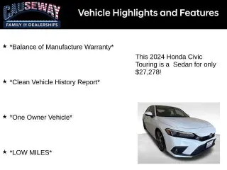 Honda Civic 2024 Touring 4p Sedan