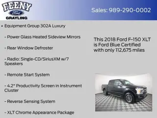 Ford F-150 2018 4x4 XLT 4dr SuperCrew 5.5 ft. SB