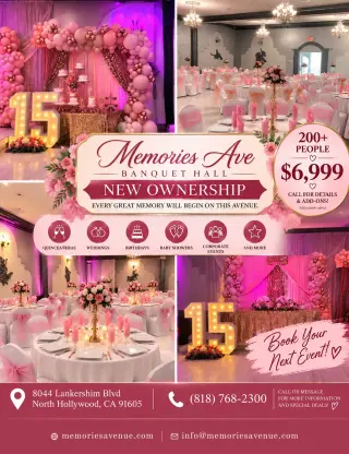 MEMORIES AVENUE BANQUET HALL
