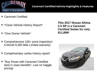 Nissan Altima 2017 2.5 4dr Sedan
