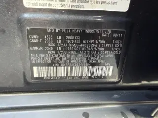 2011 Subaru Outback
