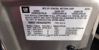 2004 GMC Envoy