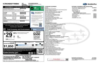 2024 Subaru Crosstrek