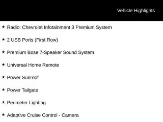 Chevrolet Silverado 1500 2020 4x4 LTZ 4dr Crew Cab 5.8 ft. SB