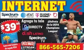 ¡INTERNET PARA TU HOGAR!