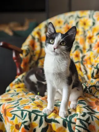 Bubbles (Shoulder kitten)