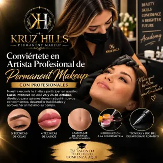 Curso de clases Intensivas Maquillaje Permanente