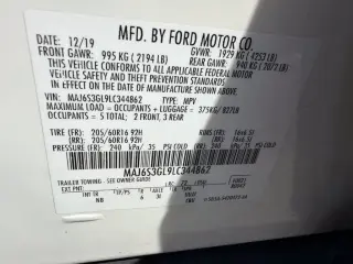 Ford EcoSport 2020 AWD SE 4dr Crossover