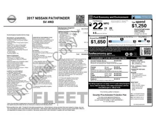Nissan Pathfinder 2017 4x4 S 4dr SUV