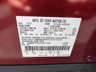 Ford Explorer 2018 Limited 4dr SUV