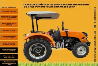 Mini Tractores 20 a 70 HP
