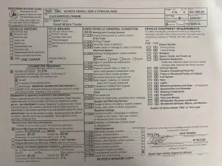 2025 GMC Acadia