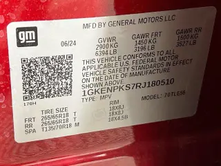 GMC Acadia 2024 4x4 AT4 4dr SUV