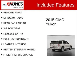GMC Yukon 2015 4x4 SLT 4dr SUV