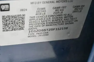Chevrolet Malibu 2025 LT 4dr Sedán con 1LT