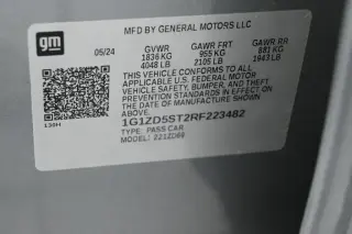 Chevrolet Malibu 2024 LT 4dr Sedán con 1LT