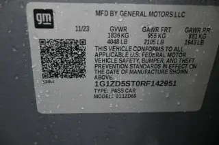Chevrolet Malibu 2024 LT 4dr Sedán con 1LT