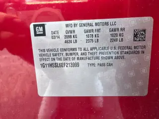 Chevrolet Malibu 2014 LTZ 4dr Sedán w/1LZ